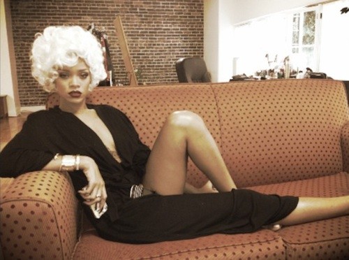 Rihanna As Marilyn Monroe